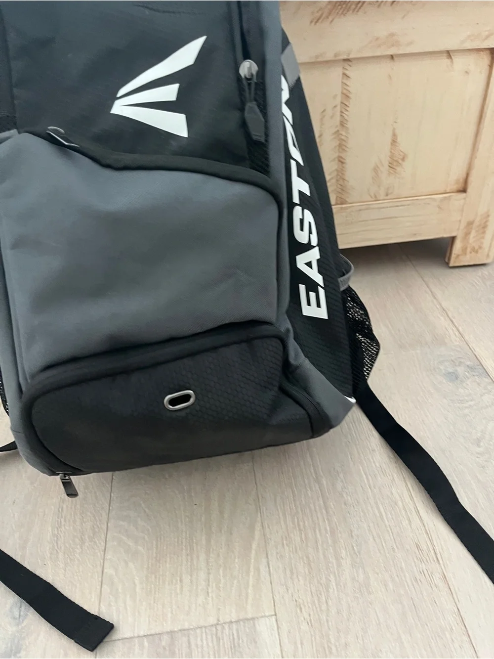 Easton Black and Gray Kid’s Athletic Baseball, Tball Backpack